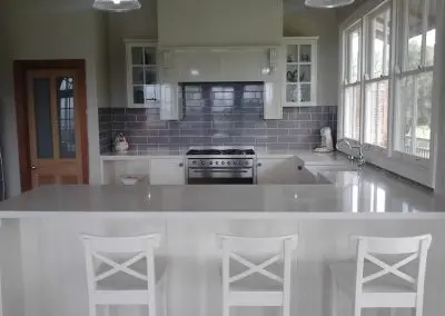 White and Grey Traditional Kitchens Toowoomba